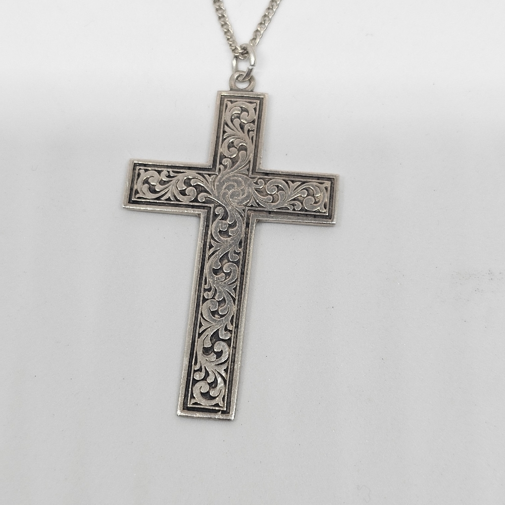 Sterling silver cross